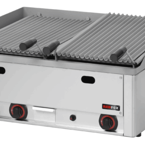 Gas Lavasteingrill 2 Heizzonen 13 kW Auftischgerät