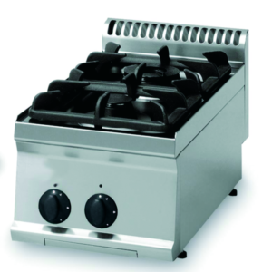 Gas-Kochfläche 10,5kW 2 Brenner Tischgerät