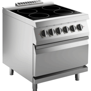 Elektro-Glaskeramikherd 16kW mit Elektro-Ofen