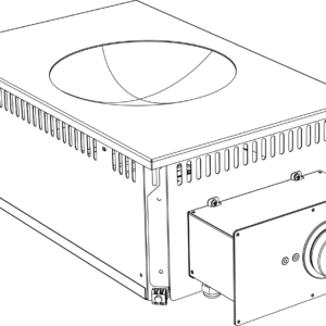 Induktionswok ø300mm 1 Heizzone Drop In 700 Breite 400mm