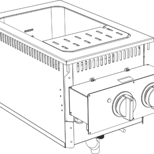 Elektro Nudelkocher 28 Liter Drop In 700 Breite 400mm