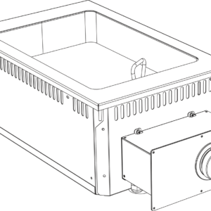 Multibräter 8,5 Liter Drop In 700 Breite 400mm