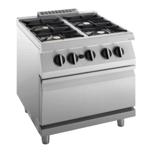 Gas-Herd 4 Brenner mit Gas-Ofen