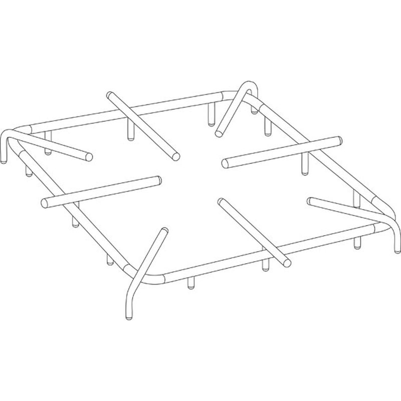 Brennerrost Edelstahl