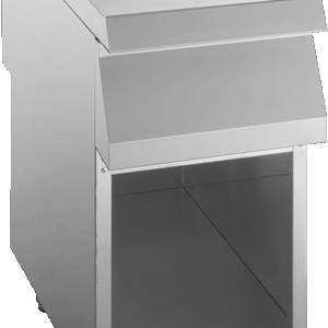 Neutralelement B 400mm ohne Schublade offener Unterbau