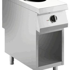 Induktionswok 1 Heizzone ø30cm 5 kW, offener Unterbau
