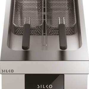 EVO Gas-Fritteuse ohne Korbliftsystem mit Ölfiltersystem 23 L Becken