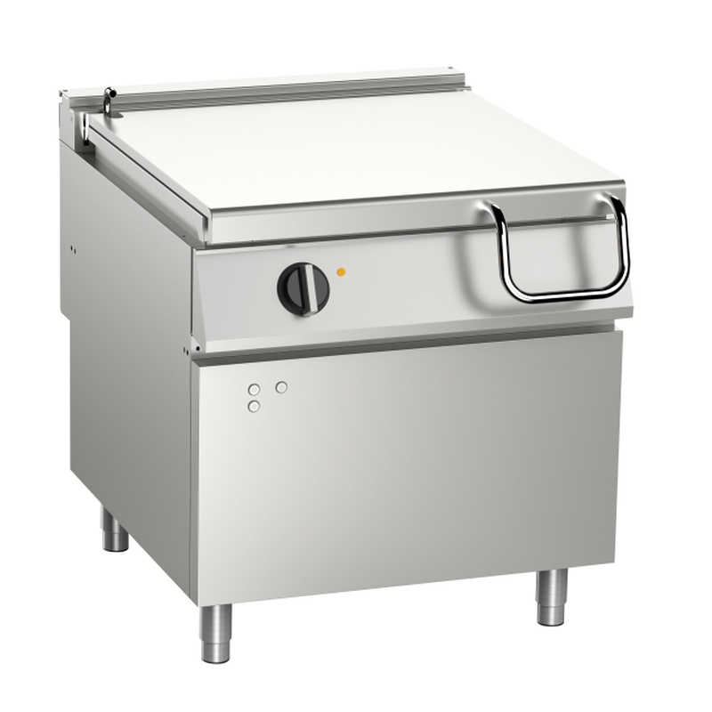 Elektro-Kipp-Bratpfanne 80 L Compound-Stahl 9 kW el.Kippung