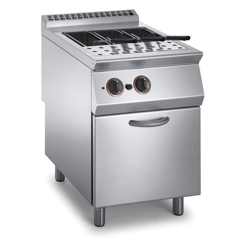 Gas-Multikocher 1 Becken 14kW 42 L, B 600mm