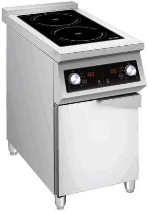 Induktionsherd 2 Kochzonen 2x 5KW