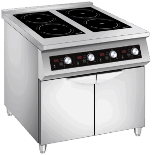 Induktionsherd 4 Kochzonen 4x 5KW