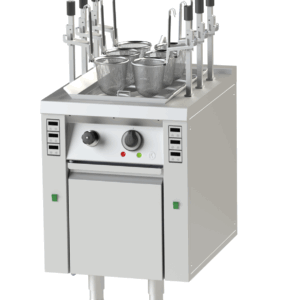 Asia Elektro-Nudelkocher für 6 Nudelkörbe 2 Heizzonen mit Auto Lift