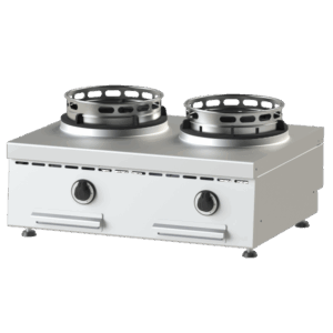 Wokherd 2 Brenner Tischmodell 2x13kW