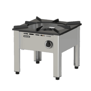 Gas Hockerkocher mit 13 kW Hochleistungsbrenner