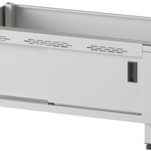 Untergestell für Teppanyaki-Grill mit 2 Heizzonen