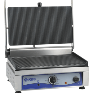 Kontaktgrill Grillfläche 45x27 cm oben & unten gerillt 1 Heizzone