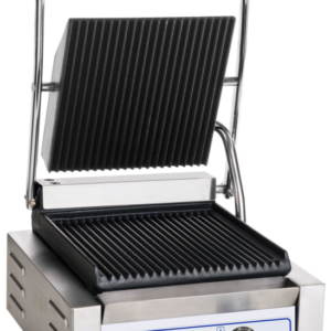 Kontaktgrill Grillfläche 22x23 cm oben & unten gerillt
