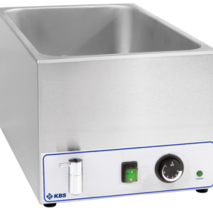 Bainmarie mit Ablasshahn für 1x 1/1 GN, h=200mm