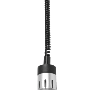 Infrarot Heizlampe Silber eloxiert inkl. Leuchtmittel