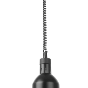 Infrarot Heizlampe Schwarz inkl. Leuchtmittel