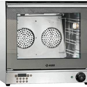 Heißluftofen 2,7 kW für 4 Bleche/Roste 430x320mm und digitaler Zeitanzeige