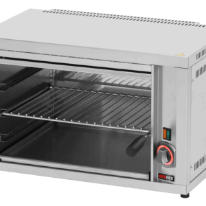 Salamander 2,2kW vorne offen - Rückwand abnehmbar