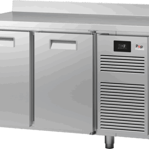 Tiefkühltisch TKT 2420 M Serie POP mit Arbeitsplatte und Aufkantung