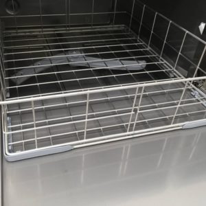 Offener Drahtkorb aus Edelstahl