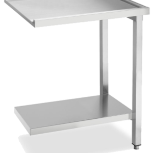 Ablauftisch Breite 70cm mit Grundboden ohne Aufkantung