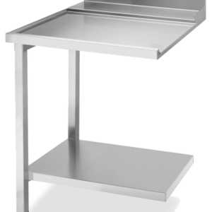 Ablauftisch Breite 70cm mit Grundboden, Anbau links