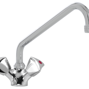 EASY Knebel-Mischbatterie mit Schwenkhahn 3/8 Zoll Wasseranschluß