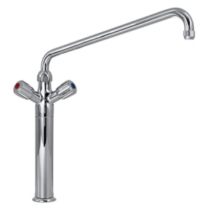 PREMIUM Knebel-Mischbatterie mit Schwenkhahn 1/2 Zoll Wasseranschluß