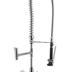 PREMIUM SHRINK Geschirrwaschbrause Schwenkhahn und BEST-Pro LOW-FLOW Brausekopf