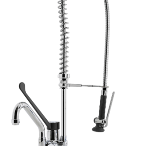 PREMIUM SHRINK Geschirrwaschbrause Schwenkhahn und BEST-Pro LOW-FLOW Brausekopf