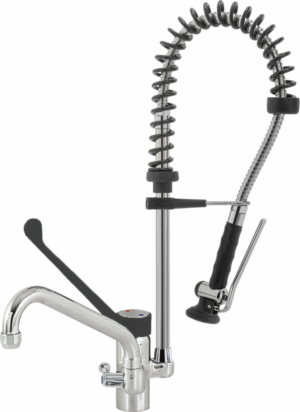 STYL SHRINK Geschirrwaschbrause Schwenkhahn und BEST-Pro LOW-FLOW Brausekopf