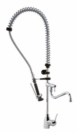 STYL Hebel-Geschirrwaschbrause mit Schwenkhahn und Brausekopf BEST-PRO