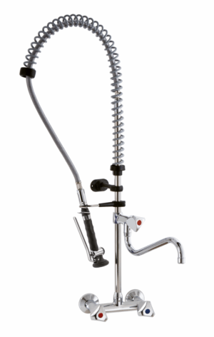 STYL Knebel-Geschirrwaschbrause mit Schwenkhahn und Brausekopf BEST-PRO