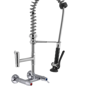 PREMIUM SHRINK Geschirrwaschbrause Schwenkhahn und BEST-Pro LOW-FLOW Brausekopf