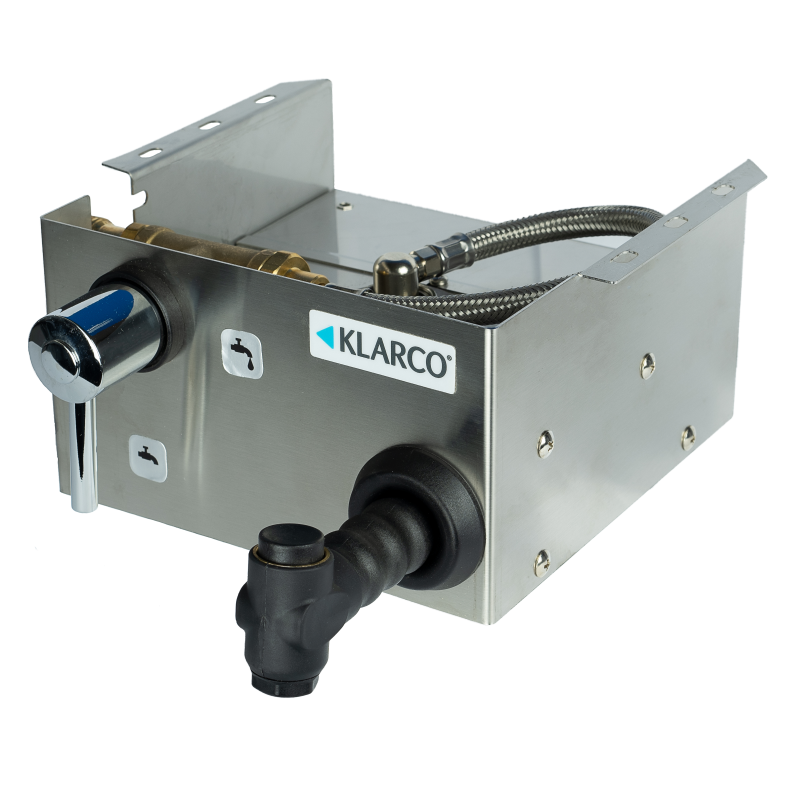 Waschbrause mit 1,6 m Schlauch und Schlauchaufroller 1/2"