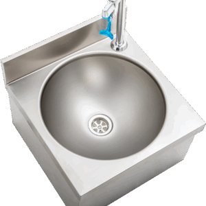 Wasserspender Glasfüller mit Waschbecken