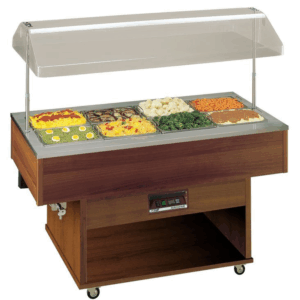 Bain-Marie Delizie mit manueller Haube