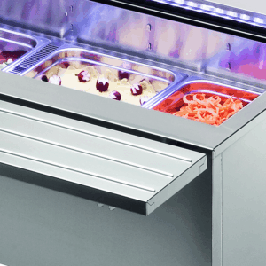 Salatbar Isola 6M VT Tablettrutsche