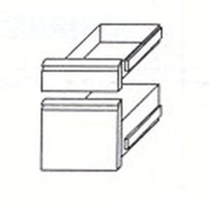 Schubladensatz 1/3 +2/3 Kühltischschubladensatz