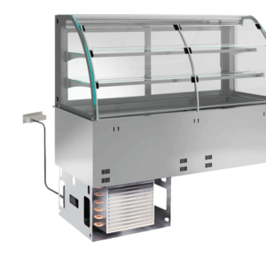 Kühlplatte für Selbstbedienung E-EKVP 2A GN 5/1 SB Kühlvitrine