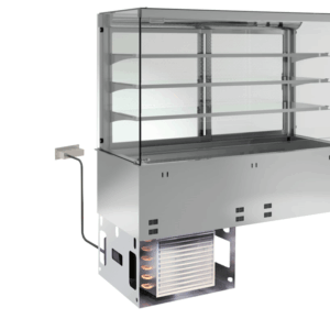 Kühlwanne kundenseitig offen P-EKVW 3A GN 2/1 OP Kühlvitrine