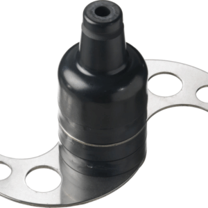 Emulsionsmesser 2 Klingen gelocht, mit Schaft für Cutter Modell 40500010 und 40500011