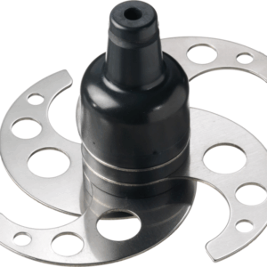 Emulsionsmesser 4 Klingen gelocht, mit Schaft für Cutter Modell 40500010 und 40500011