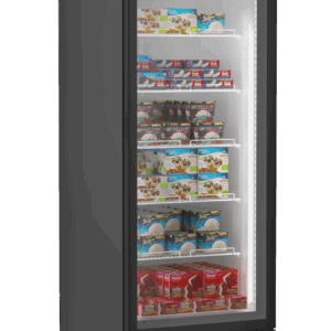 Glastürtiefkühlschrank TK 402 GDU schwarz