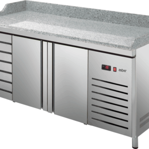 Pizzakühltisch Pizza PKT 2007 2 Türen und 7 Teigschubladen