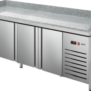 Pizzakühltisch Pizza PKT 3007 3 Türen und 7 Teigschubladen